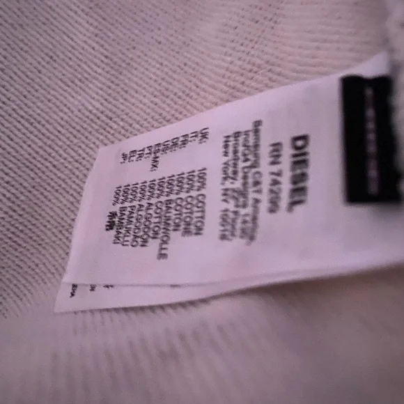 Authentic Diesel Girls Hoodie Size 5 Girls - Picture 4 of 4